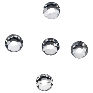 Adornos para uñas cristal - argent