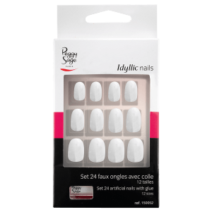 Set 24 uñas artificiales Idyllic nails smart oval