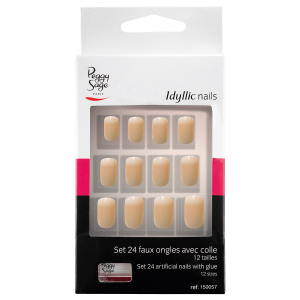 Set 24 uñas artificiales Idyllic nails - baby boomer