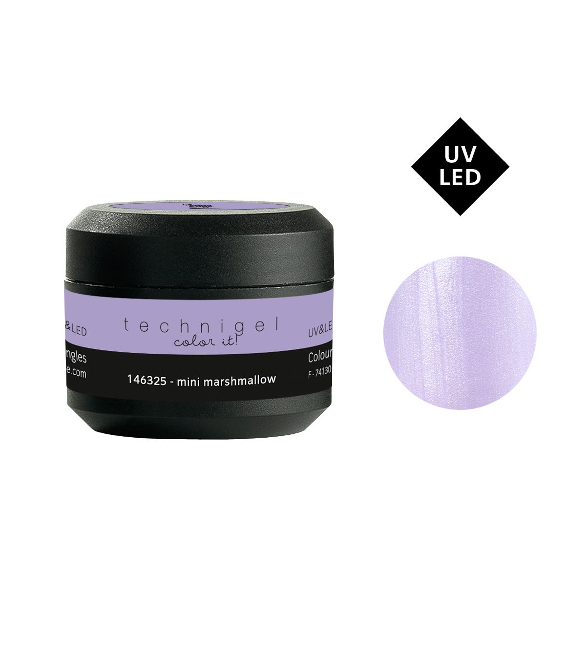 Gel UV/LED color para uñas mini marshmallow 5 g