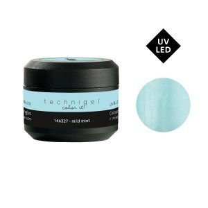 Gel UV/LED color para uñas mild mint 5 g