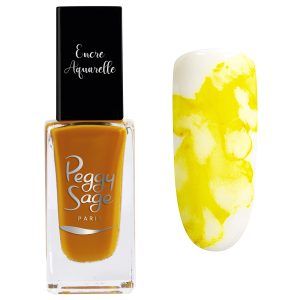 Tinta acuarela para uñas Yellow 971 - 10 ml