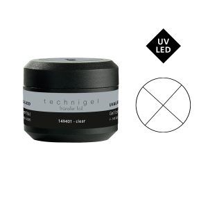 Gel UV/LED para uñas transfer foil - clear