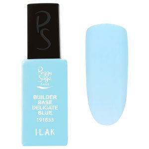 I-LAK gel polish Builder base Delicate blue 11 ml (DESCATALOGADO 2025)