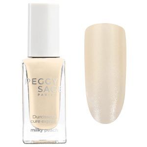 Endurecedor cura expres para uñas milky peach 11ml.