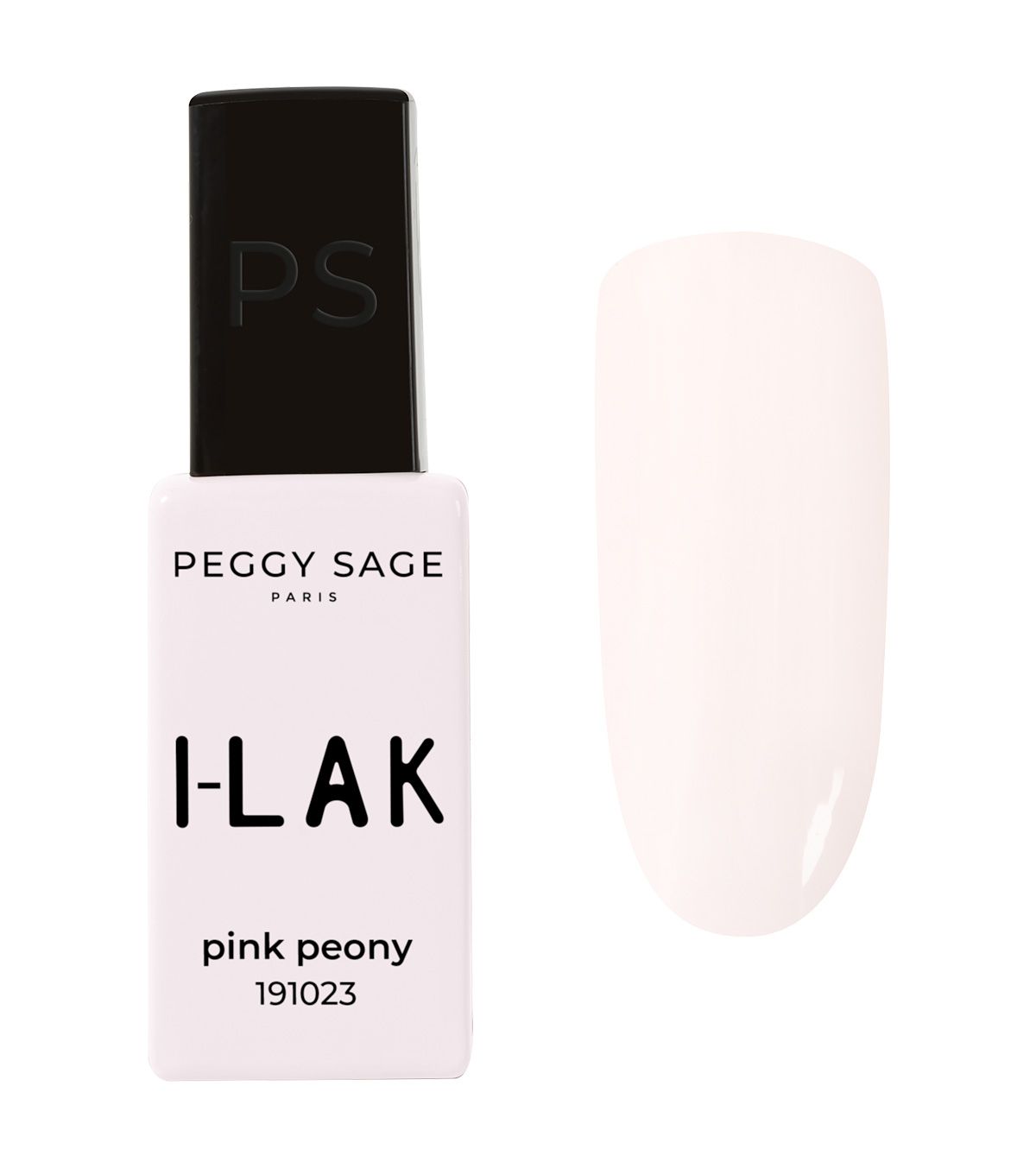I-lak soak off gel polish pink peony 11ml.