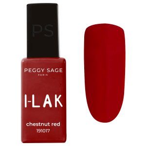 I-lAK soak off gel polish chestnut red  11 ml
