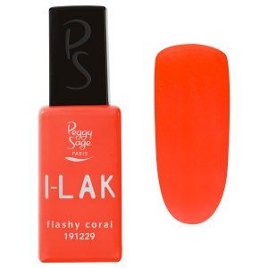 I-LAK soak off gel polish flashy coral 11 ml