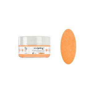 Polvo de confección crispy peach 10 g
