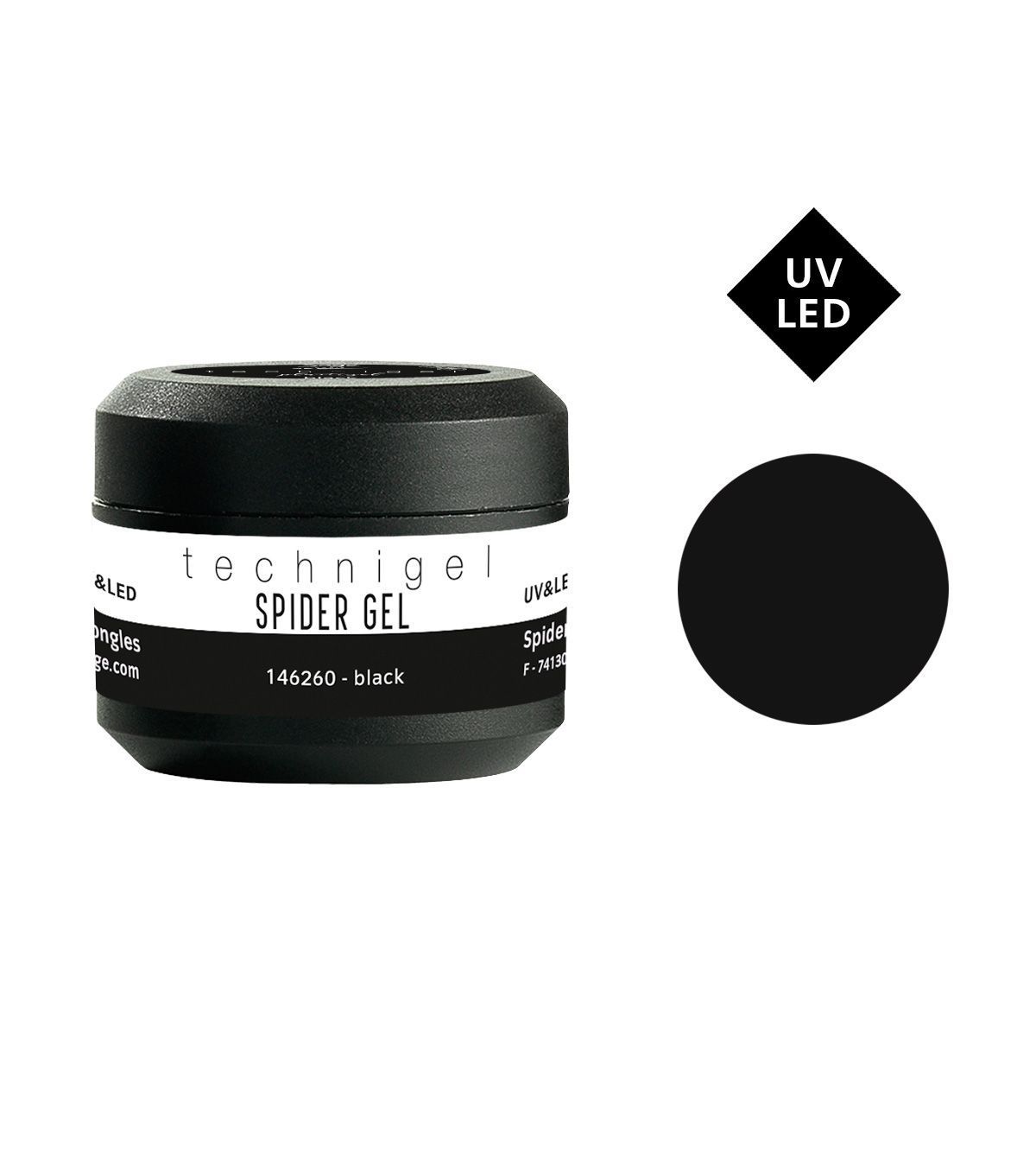 Spider Gel black UV/LED 5 g
