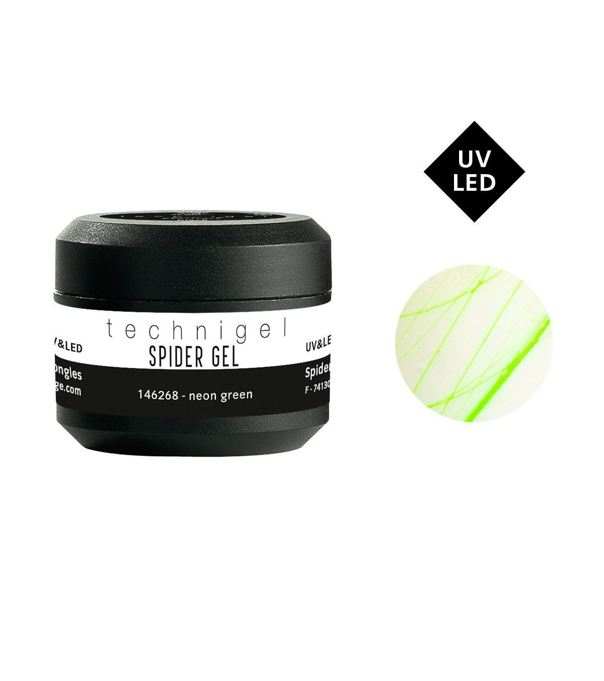 Spider gel Neon Green UV/LED 5 g (DESCATALOGADO 2025)