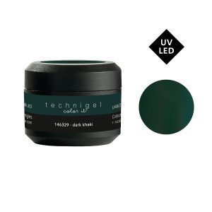 Gel UV/LED color para uñas  dark khaki 5 g