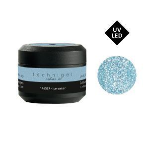 Gel UV/LED color para uñas ice water 5 g
