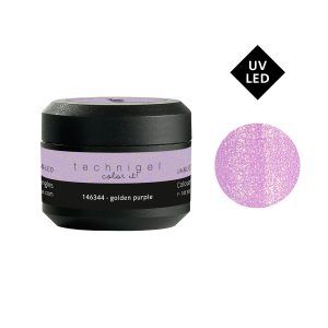 Gel UV/LED color para uñas Golden Purple 5 g