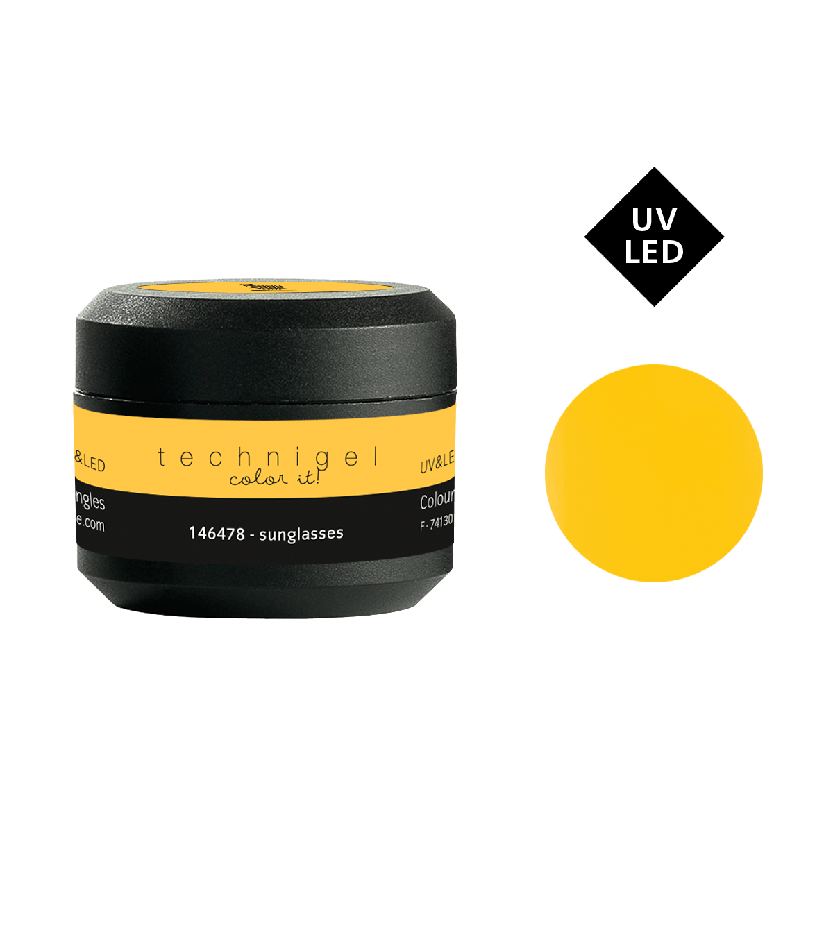 Gel UV/LED color para uñas sunglasses 5 g
