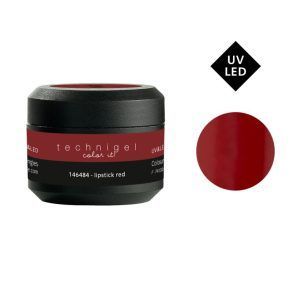 Gel UV/LED color para uñas lipstick red 5 g