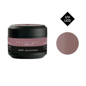 Gel UV/LED color para uñas precious brown 5 g