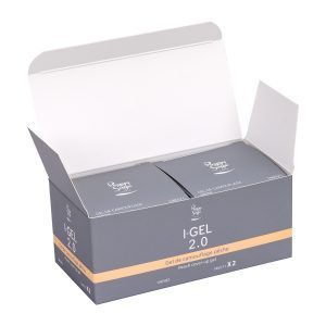 Lote de 2 Geles de camuflaje melocotón UV&LED I-GEL 2.0 - 50 g 146571
