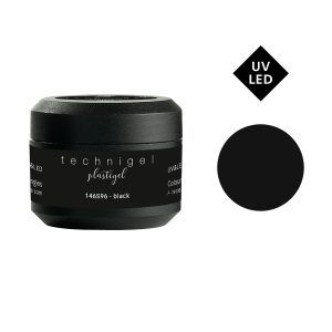 Gel Plastigel para uñas UV/LED black 5 g