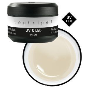 Gel de construcción UV/LED Medio - Transparente 50g