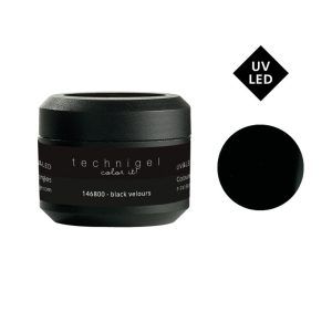 Gel UV/LED color para uñas black velours 5 g