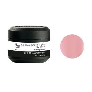 Gel UV/LED color para uñas flamingo rose 5 g