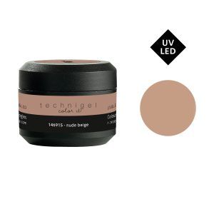 Gel UV/LED color para uñas nude beige 5 g