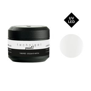 Gel de color para uñas UV/LED blizzard white 5 g