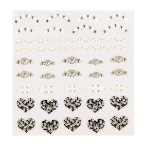 Adornos adhesives para uñas jewel