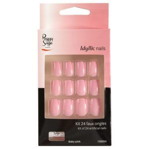 Set 24 uñas artificiales Idyllic nails - baby pink