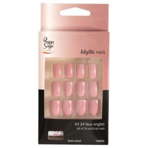 Set 24 uñas artificiales Idyllic nails - rose wood