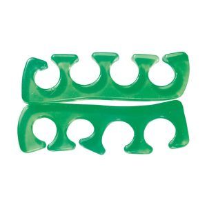 1 par de separadores de dedos del pie silicona