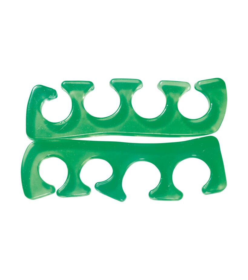 1 par de separadores de dedos del pie silicona