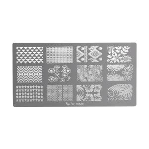 Placa de stamping nail art 1