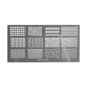 Placa de stamping nail art 2