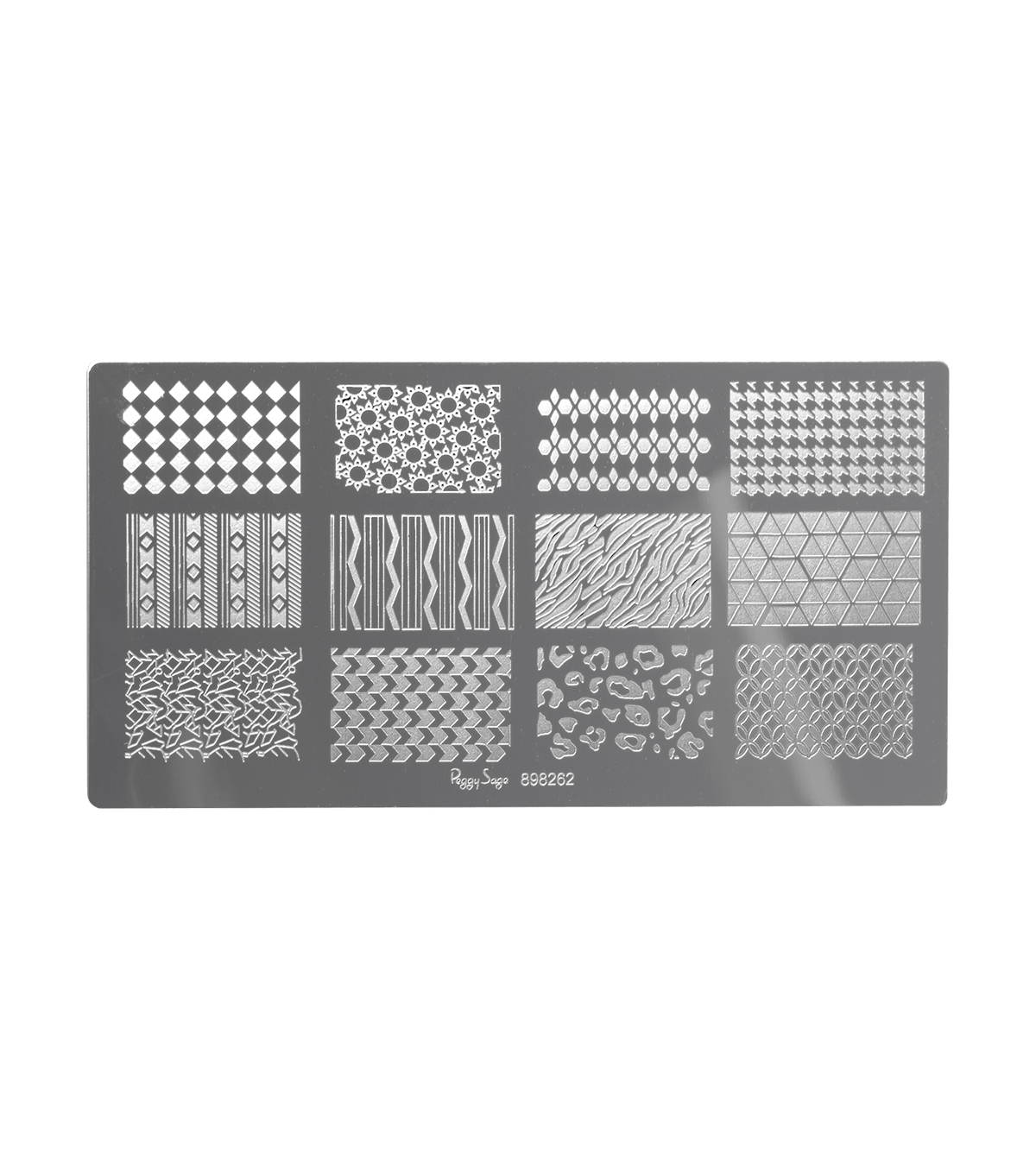 Placa de stamping nail art 2