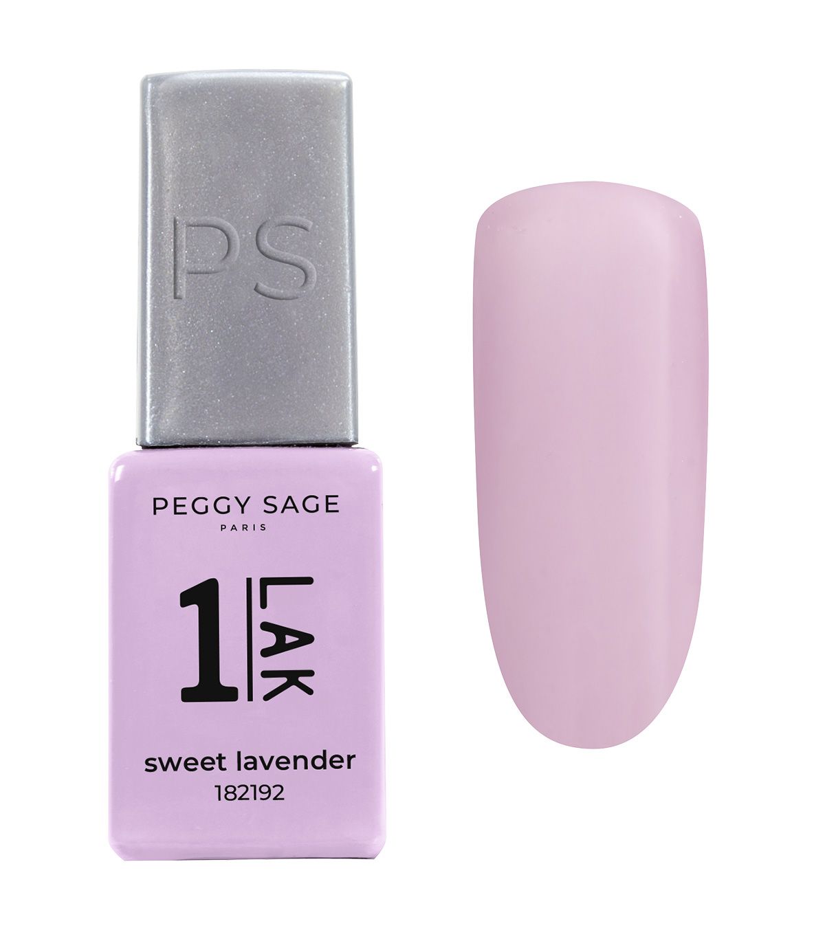 Esmalte semipermanente 3en1 1-LAK – sweet lavender