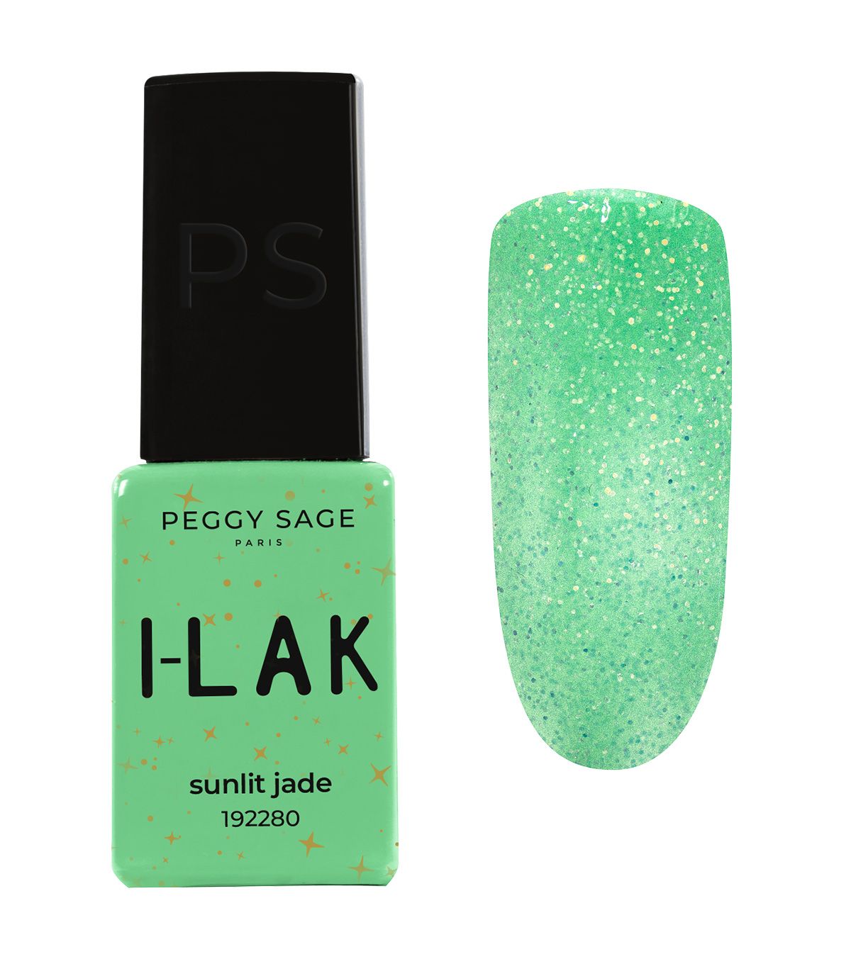 Esmalte semipermanente mini sunlit jade 5ml.
